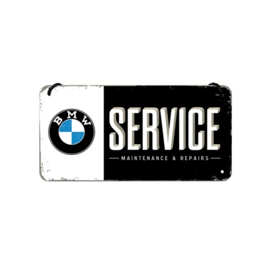Πινακίδα με λογότυπο BMW Service