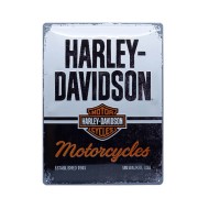 Πινακίδα με λογότυπο H-D Motorcycles