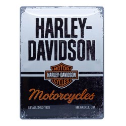 Πινακίδα με λογότυπο H-D Motorcycles