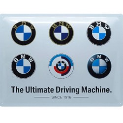 Πινακίδα με λογότυπο BMW Logos