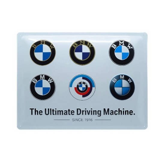 Πινακίδα με λογότυπο BMW Logos Πινακίδα με λογότυπο BMW Logos