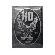 Πινακίδα με λογότυπο H-D Eagle