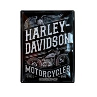Πινακίδα με λογότυπο Harley-Davidson Motorcycles