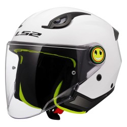 Κράνος παιδικό LS2 Funny II OF622 λευκό Γυαλιστερό