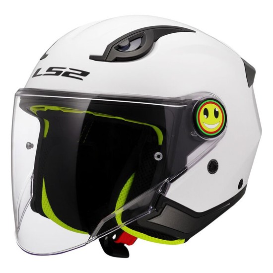 Κράνος παιδικό LS2 Funny II OF622 λευκό Γυαλιστερό