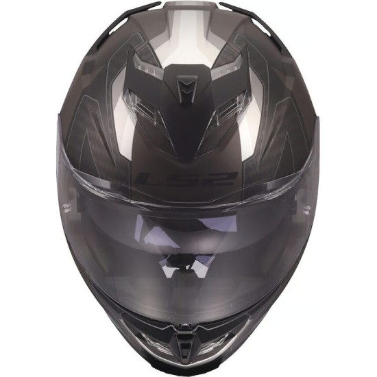 Full Face Κράνος LS2 Storm III FF818 Sporty μαύρο-γκρι ματ