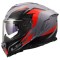 Full Face Κράνος LS2 Storm III FF818 Dynamo γκρί-κόκκινο γυαλιστερό