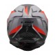 Full Face Κράνος LS2 Storm III FF818 Dynamo γκρί-κόκκινο γυαλιστερό