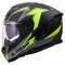 Full Face Κράνος LS2 Storm III FF818 Dynamo μαύρο fluo κίτρινο ματ