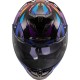 Full Face Κράνος LS2 Storm III FF818 Kaos μαύρο-μωβ-μπλέ γυαλιστερό