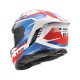 Full Face Κράνος LS2 Storm III FF818 Komai λευκό-μπλέ-κόκκινο γυαλιστερό