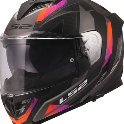 Full Face Κράνος LS2 Storm III FF818 Sporty γκρι-μωβ ματ Full Face Κράνος LS2 Storm III FF818 Sporty γκρι-μωβ ματ