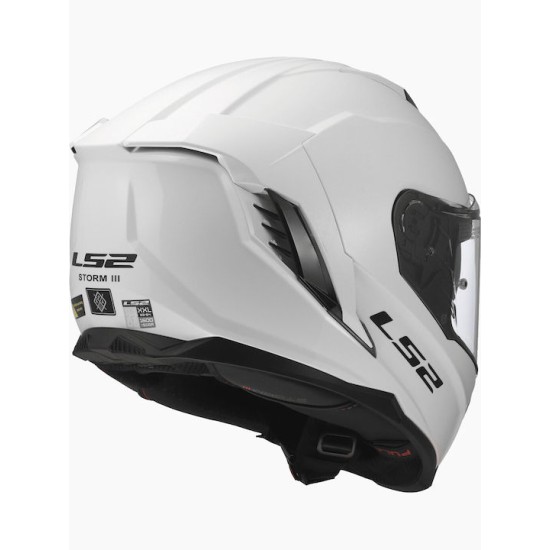 Full Face Κράνος LS2 Storm III FF818 λευκό