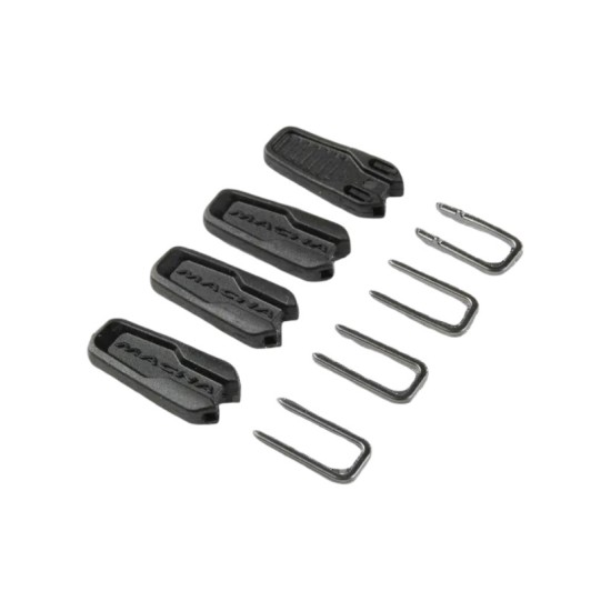 Λαβές φερμουάρ universal Macna μαύρες (σετ 4)