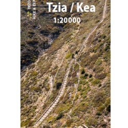 Χάρτης Τζιά (Κέα)1:20.000 Χάρτης Τζιά (Κέα)1:20.000