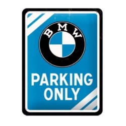 Πινακίδα με λογότυπο BMW Parking Only