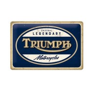 Πινακίδα μεσαία με λογότυπο Triumph