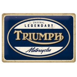 Πινακίδα μεσαία με λογότυπο Triumph
