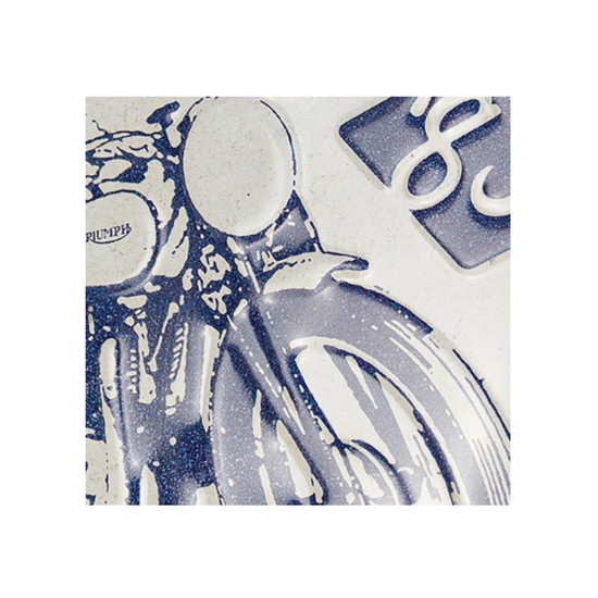 Πινακίδα Μεταλλική με Λογότυπο Triumph 20χ30