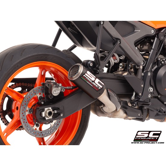 Τελικό εξάτμισης SC-Project CR-T KTM 990 Duke τιτάνιο-carbon