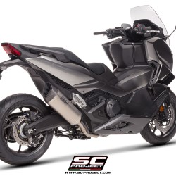 Τελικό εξάτμισης SC-Project SC1-R Honda Forza 750 25- τιτάνιο-carbon