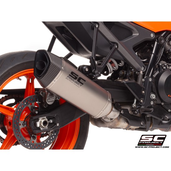 Τελικό εξάτμισης SC-Project SC1-R KTM 990 Duke τιτάνιο-carbon Τελικό εξάτμισης SC-Project SC1-R KTM 990 Duke τιτάνιο-carbon
