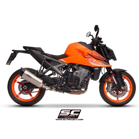 Τελικό εξάτμισης SC-Project SC1-R KTM 990 Duke τιτάνιο-carbon Τελικό εξάτμισης SC-Project SC1-R KTM 990 Duke τιτάνιο-carbon