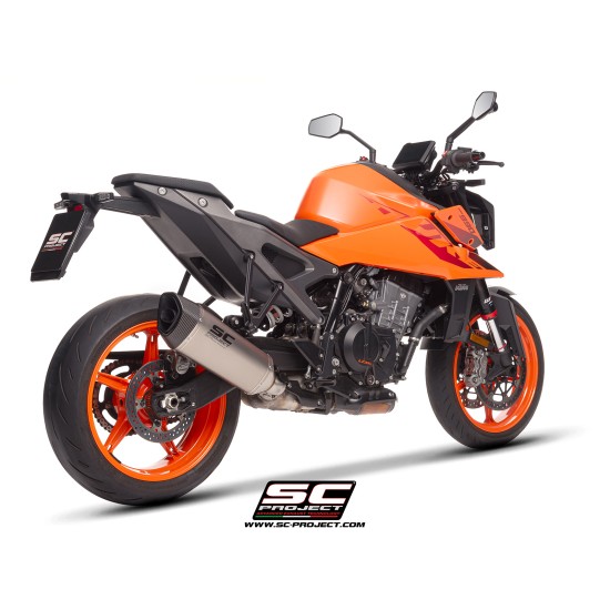 Τελικό εξάτμισης SC-Project SC1-R KTM 990 Duke τιτάνιο-carbon Τελικό εξάτμισης SC-Project SC1-R KTM 990 Duke τιτάνιο-carbon