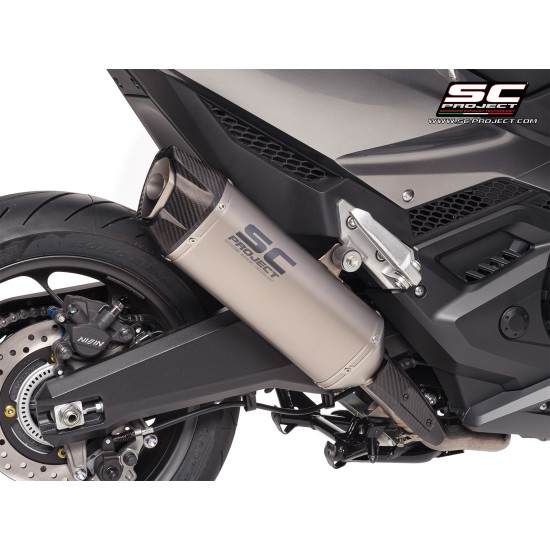 Τελικό εξάτμισης SC-Project SC1-X Honda Forza 750 25- τιτάνιο-carbon