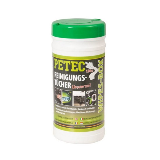 Πανάκια εμποτισμένα καθαρισμού Petec