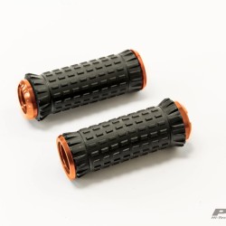 Ρυθμιζόμενα μαρσπιέ οδηγού Puig Hi-Tech R-Fighter S πορτοκαλί