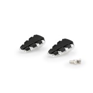 Ρυθμιζόμενα μαρσπιέ οδηγού PUIG Hi-Tech Trail 2.0 Yamaha Tracer 7/GT ασημί