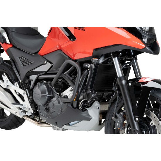 Προστατευτικά κάγκελα Puig Honda NC 750 X 21- μαύρα (χωρίς OEM άνω κάγκελα)
