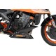 Σπόιλερ κινητήρα Puig KTM 990 Duke μαύρο ματ