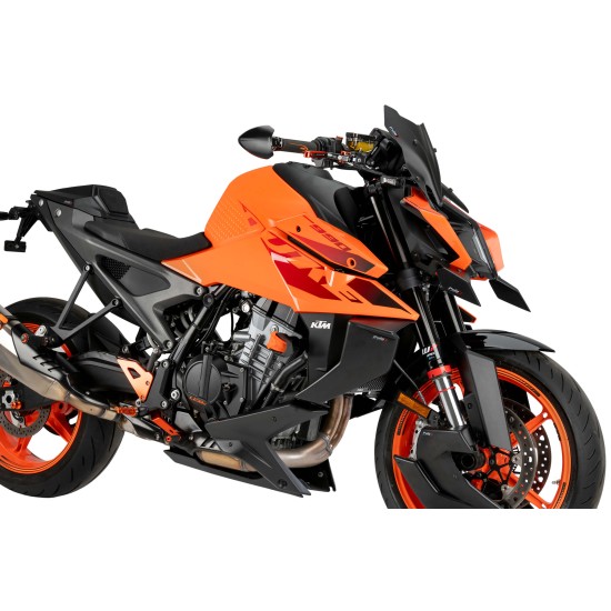 Σπόιλερ κινητήρα Puig KTM 990 Duke μαύρο ματ