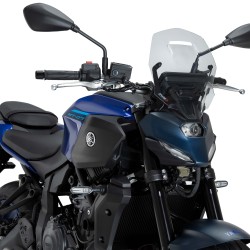 Ζελατίνα PUIG New Generation Touring Yamaha MT-07 25- διάφανη Ζελατίνα PUIG New Generation Touring Yamaha MT-07 25- διάφανη