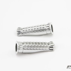 Ρυθμιζόμενα μαρσπιέ PUIG Hi-Tech R-Fighter ασημί