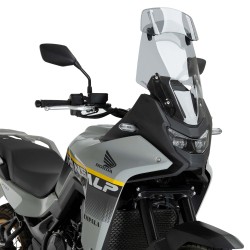 Ζελατίνα Puig Touring με σπόιλερ Honda XL 750 Transalp 25- Ελαφρώς Φιμέ