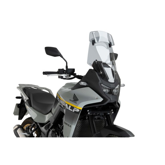 Ζελατίνα Puig Touring με σπόιλερ Honda XL 750 Transalp Ελαφρύ φιμέ 25-