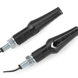 Φλας LED universal Puig Infinite μαύρο-φιμέ (σετ)