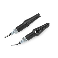 Φλας LED universal Puig Infinite μαύρο-φιμέ (σετ)
