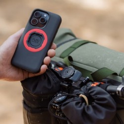 Βάση αλουμινίου κινητού Quad Lock για λαιμό ποδηλάτου (ρυθμιζόμενη) Βάση αλουμινίου κινητού Quad Lock για λαιμό ποδηλάτου (ρυθμιζόμενη)