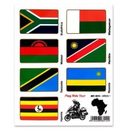 Αυτοκόλλητα AFRICA 1 σετ 7 τεμ.