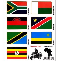 Αυτοκόλλητα AFRICA 1 σετ 7 τεμ.