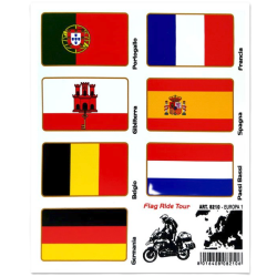 Αυτοκόλλητα EUROPA 1 σετ 7 τεμ.