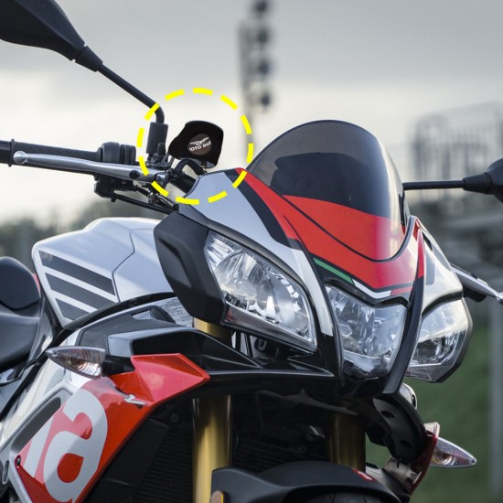 Κάλυμμα δοχείου υγρών φρένων Moto-Guzzi μαύρο