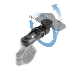 Βάση κινητού Quad Lock Pro ρυθμιζόμενη σε τιμόνια 22-35 χιλ Βάση κινητού Quad Lock Pro ρυθμιζόμενη σε τιμόνια 22-35 χιλ