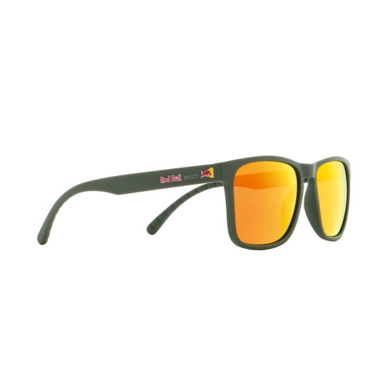 Γυαλιά ηλίου Red Bull SPECT EDGE-003P λαδί ματ-καθρέπτης κόκκινος