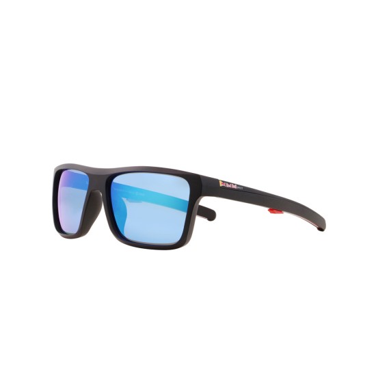 Γυαλιά ηλίου Red Bull SPECT KANE-03P μαύρο-καθρέπτης μπλε Γυαλιά ηλίου Red Bull SPECT KANE-03P μαύρο-καθρέπτης μπλε