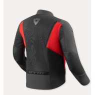 Μπουφάν καλοκαιρινό RevIT Airwave 4 μαύρο κόκκινο